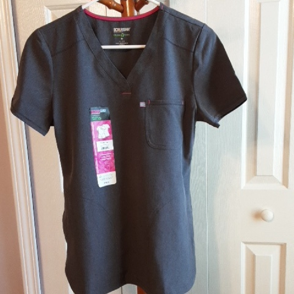 Scrubstar Women's Henley Top Size XS .